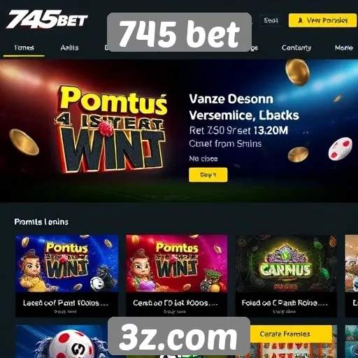 Promoções atraentes no site 745 bet